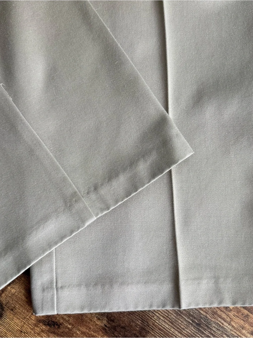 Vintage 2000s Tan High Waisted Pleated Trousers Dockers ~ 30 x 30.5 - Picture 6 of 8
